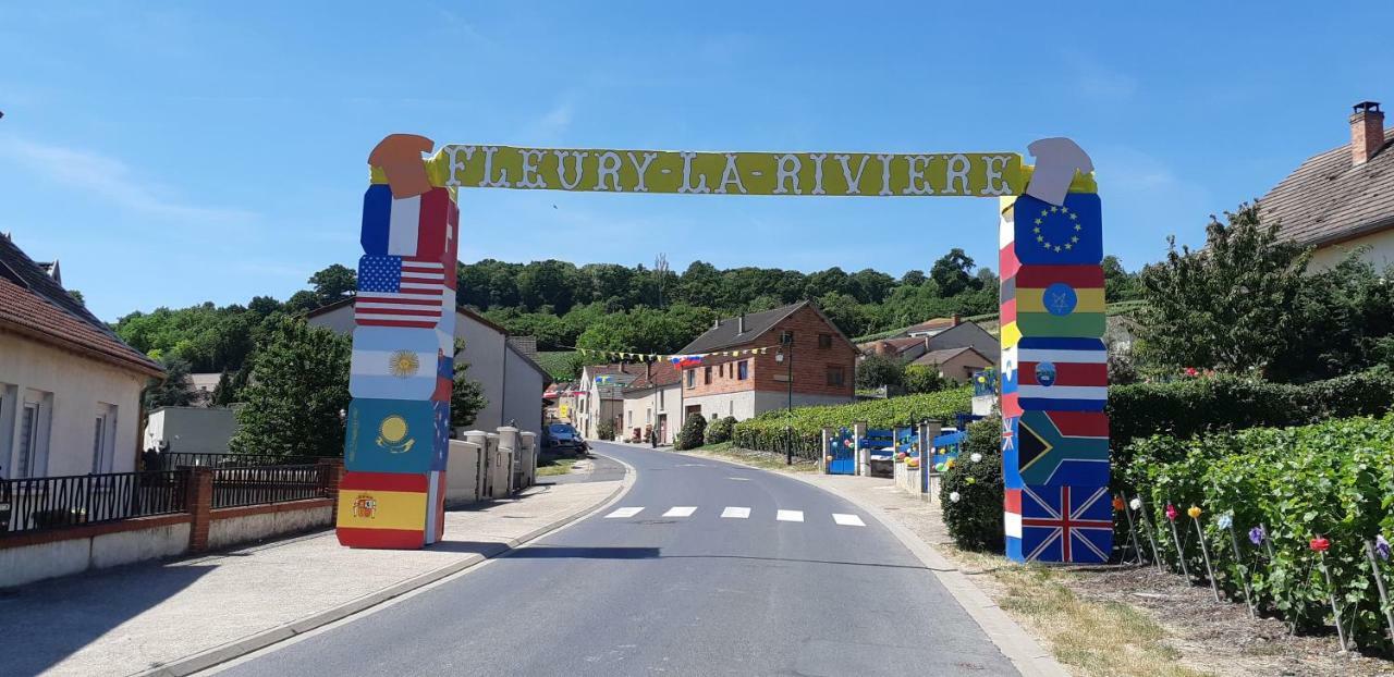 Flor'Ever En Champagne Fleury-la-Riviere Exterior photo